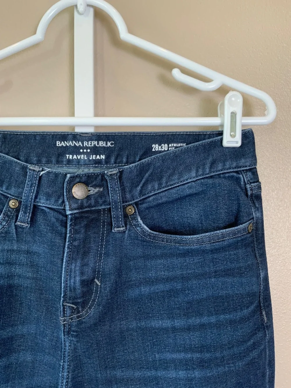 Banana Republic Washwell Athletic Fit Travel Jeans